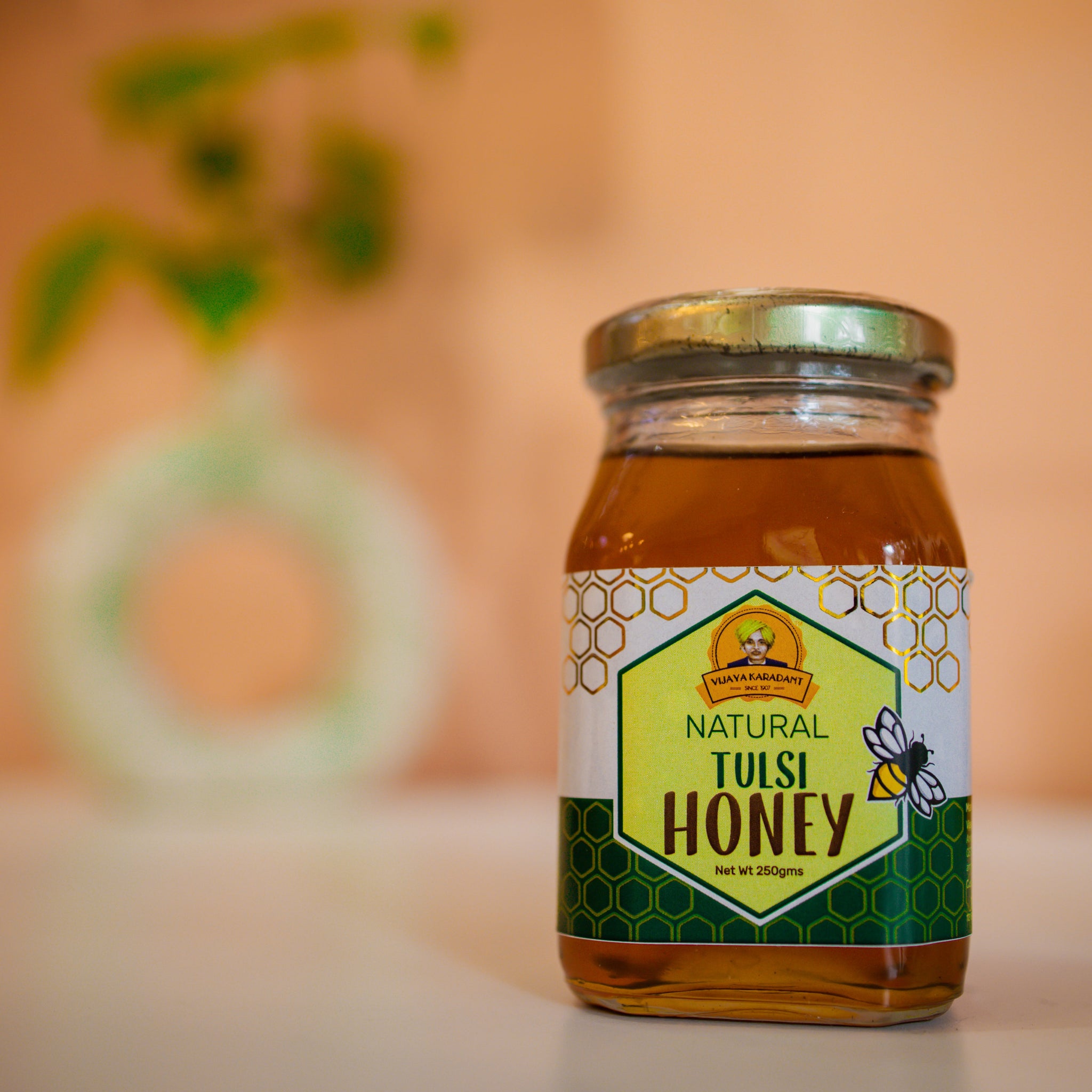 🌿Natural Tulsi Honey – Pure, Herbal & Immunity-Boosting Honey 250gx 2 ( 500g )