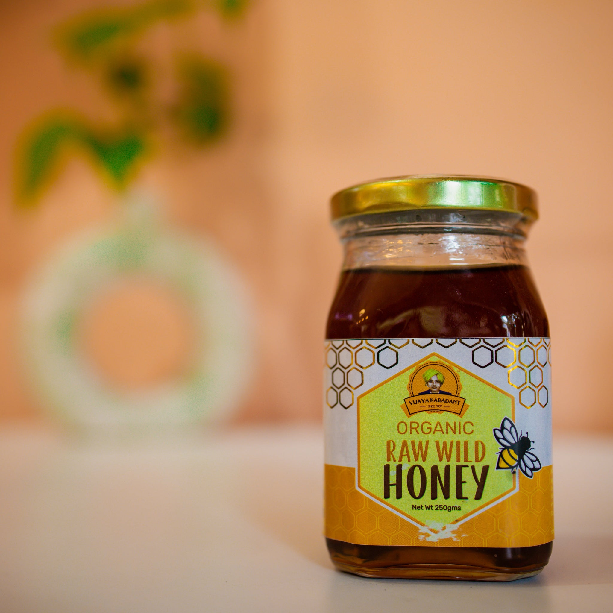 🌿Natural Tulsi Honey – Organic Raw Wild Honey 250g x 2 (Combo Pack 500g)