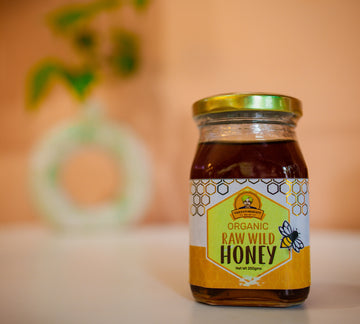 🌿Natural Tulsi Honey – Organic Raw Wild Honey 250g x 2 (Combo Pack 500g)